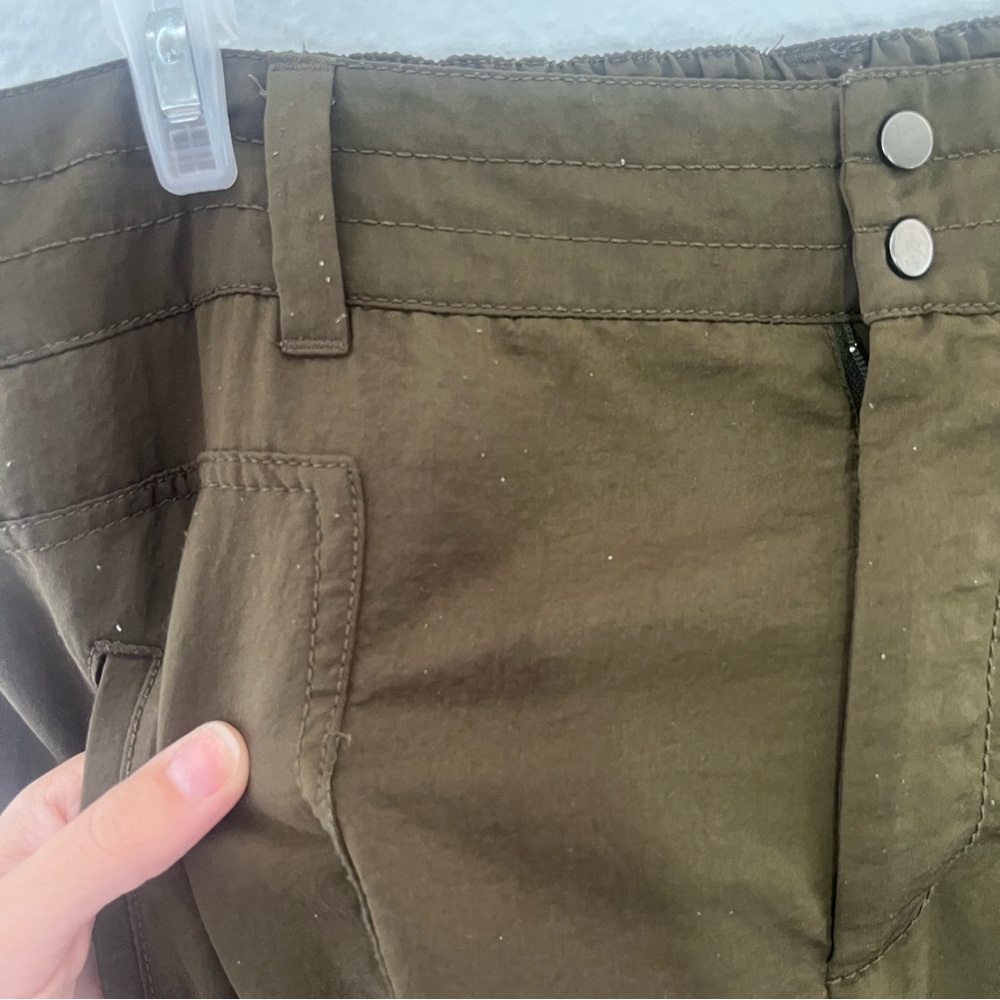Anthropologie Elevenses Women's Aubrey Cargo Trousers Pants size 10 US - Picture 6 of 15